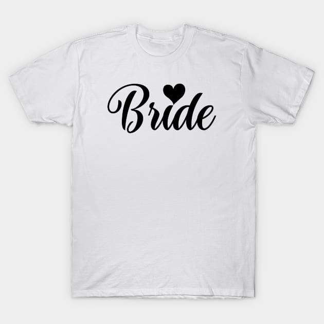 Bride T-Shirt by TShirtHook